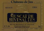 Muscat de Rivesaltes-Jau 1984